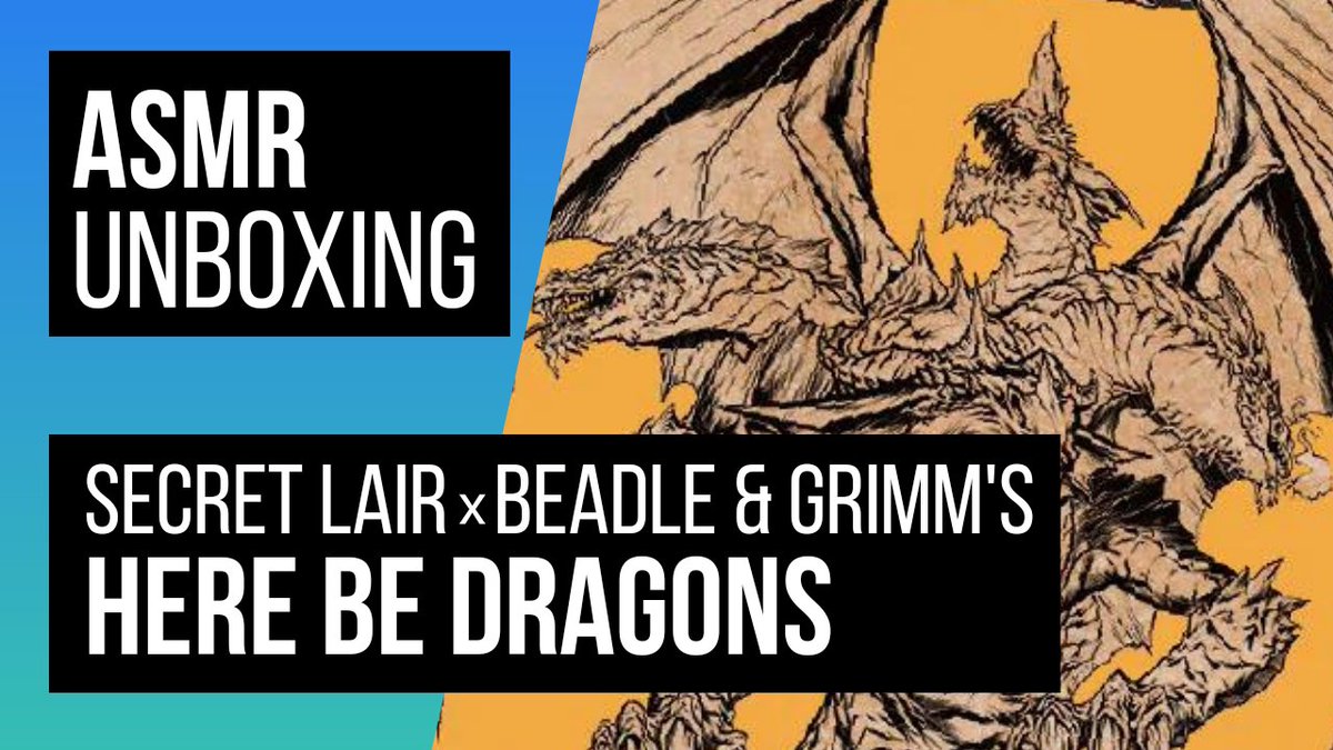 Flicker_whisper's tweet photo. Surprise! 🐉 I don't normally post #mtgasmr videos on Saturdays but I was so excited to share this one! 🤩 Let's explore the contents of the @BeadleAndGrimms x #mtgsecretlair collaboration: #HereBeDragons 🔥

▶️ https://t.co/fNf2y171rP https://t.co/xqxbKzxyHB