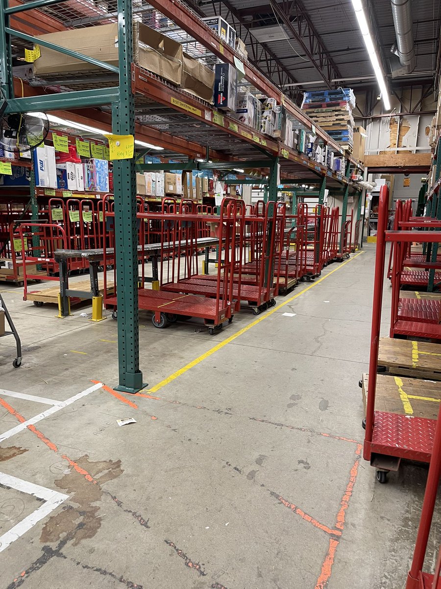 One of the best feelings is having a clean truck line at 10:30am. Big shout out to T0632 for quickly adapting to a 4am unload and killing it every day.