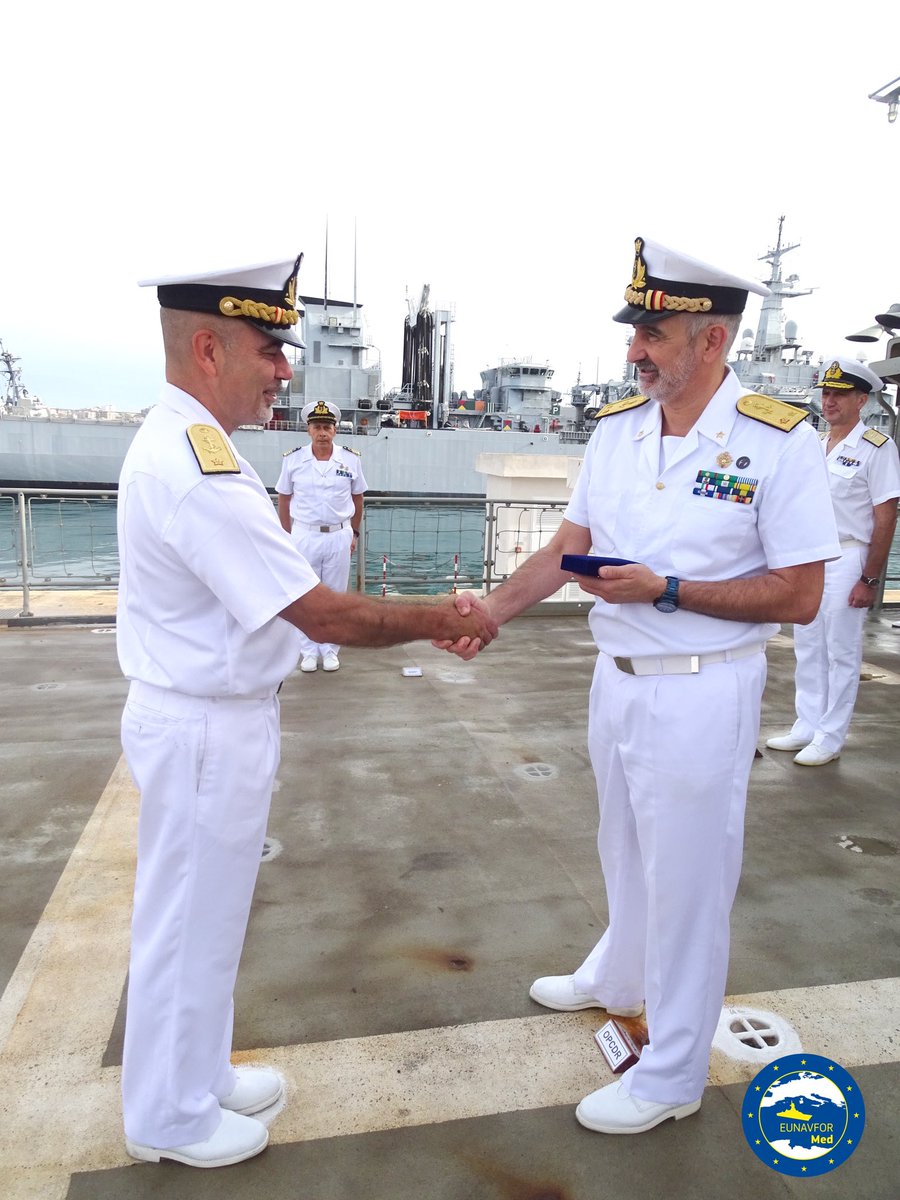 Operation EUNAVFOR MED IRINI tweet media