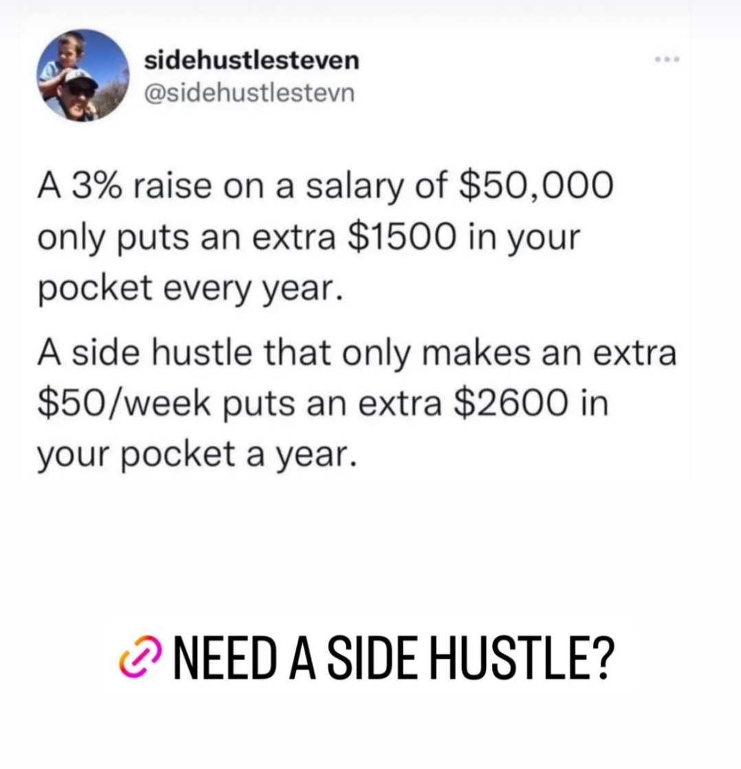 sue_rehm's tweet photo. All day..be #financiallysmart #sidegigs #supplementyourincome in these times you need to more thsn ever... https://t.co/yepb26VrEr