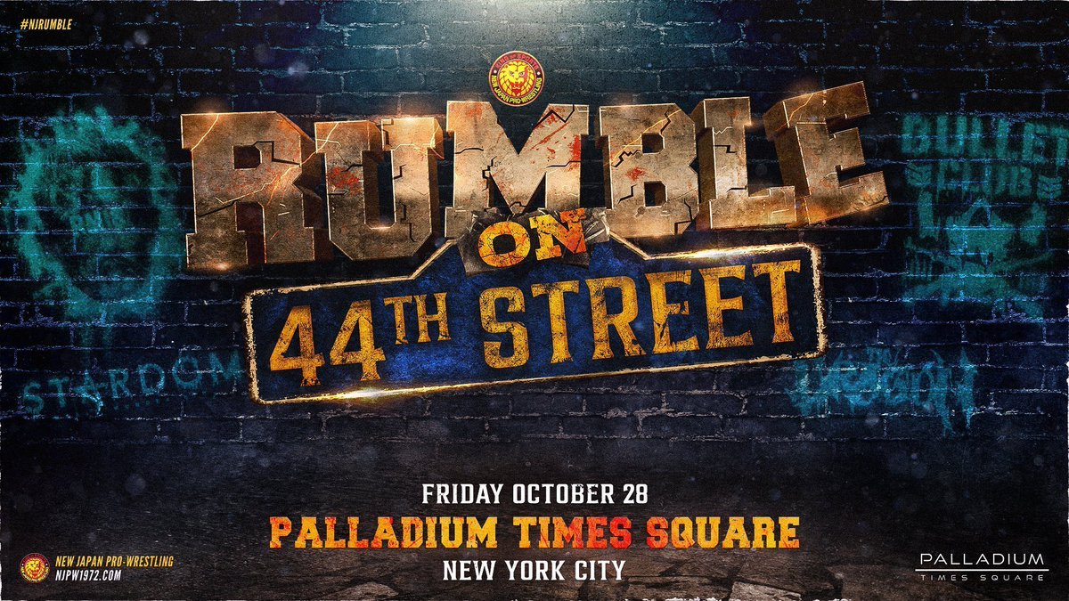 NOTHING like NJPW LIVE! 🇺🇸Upcoming US dates🇺🇸 10/16 Hollywood CA #njpwSTRONG dice.fm/partner/hollyw… 10/27 New York #njnightbefore / @FiteTV ticketmaster.com/event/00005D29… 10/28 New York #njrumble / @fitetv ticketmaster.com/event/00005D29…