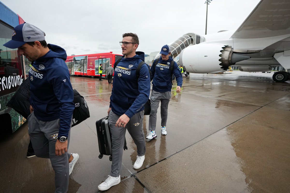 PredsNHL's tweet photo. 📍 Zurich https://t.co/nn9dmxfMSG