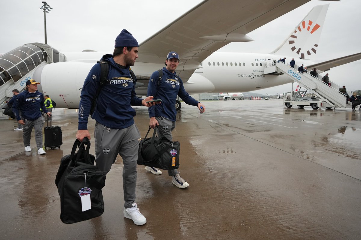 PredsNHL's tweet photo. 📍 Zurich https://t.co/nn9dmxfMSG