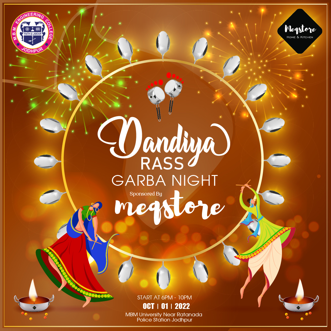 meqstore's tweet photo. There is nothing more beautiful than performing Garba during Navratri!

.
.
.
#meqstore #cookware #dandiya #garbadance #garbanight #mbmuniversity #jodhpur #bhurarambeniwal #dinnerware #festivalofindia #Festiveseason #festivalstyle #festivaloflights https://t.co/teN7UnGQHB