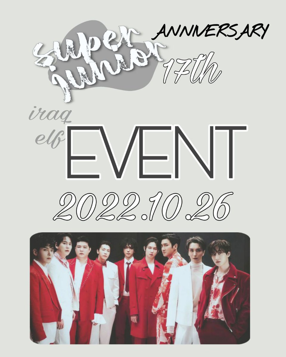 Iraq___elf's tweet photo. @SJofficial
#SUPERJUNIOR #IRAQELF https://t.co/10cFyfOUTS