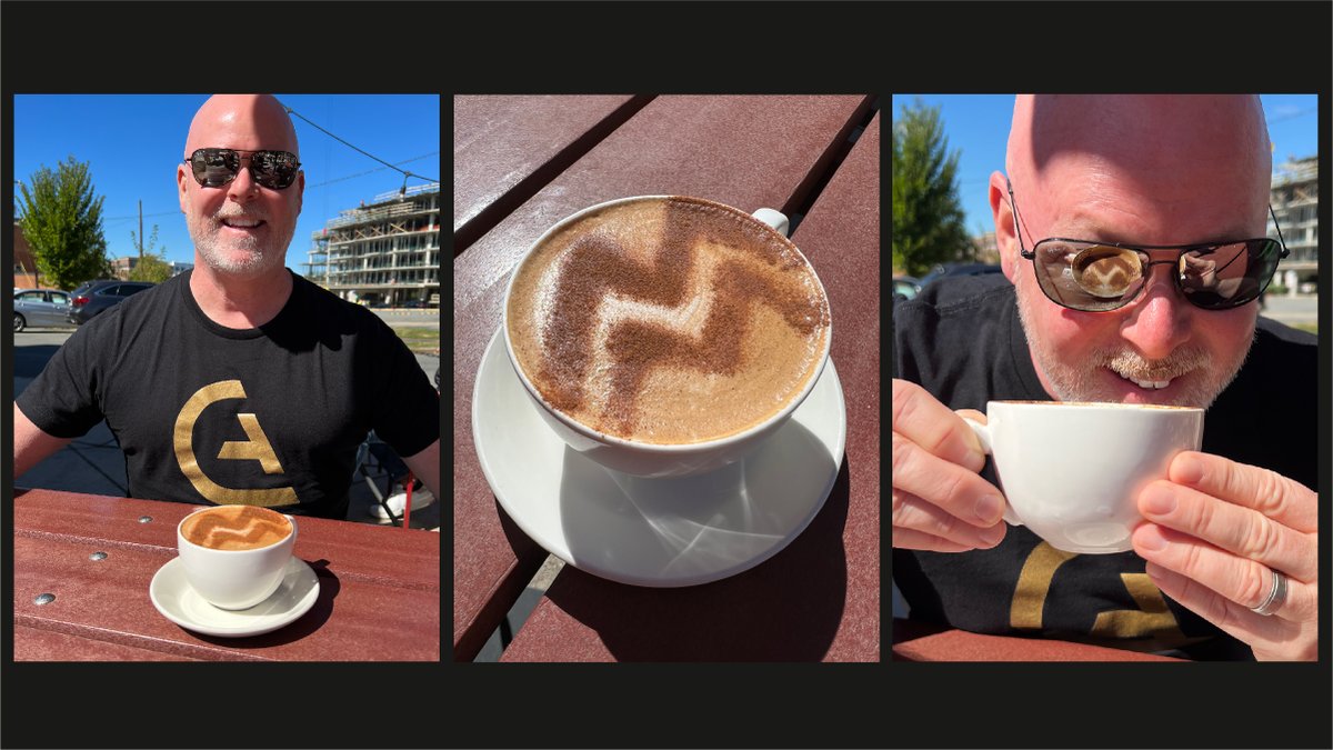 hellocatalytic's tweet photo. Just a simple reminder to treat yourself for #InternationalCoffeeDay today! We can't stop thinking about the custom @mocaarlington lattes we had earlier this week! 

#BeKindtoYourself #WeAreCatalytic https://t.co/JdrOWMQss6