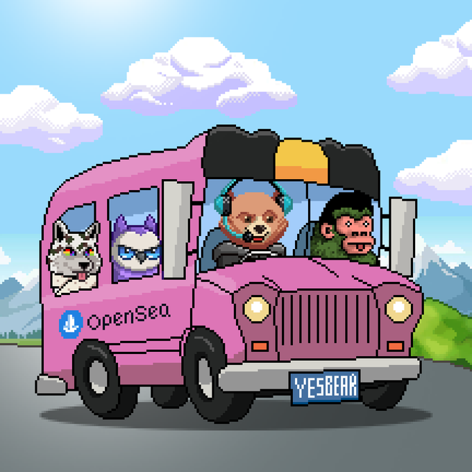MetaverseOcean's tweet photo. Welcome to the pixel family. Say yes, to get onboard with us.🚀🌙
#NFTs https://t.co/De4UIwxO5L