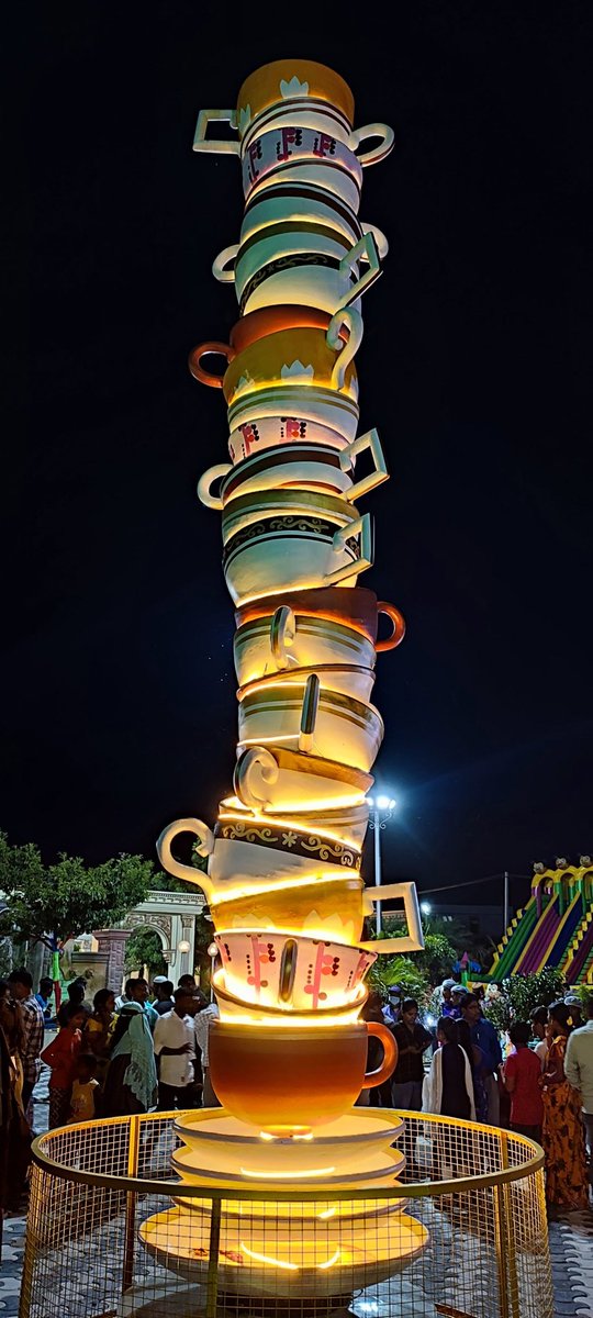 HiHyderabad's tweet photo. #TeaTower ☕
@ #PistaHouse, @Mahabubnagar_TS
Unexpected Pit-Stop On Weekend Drive, incidentally its inauguration day! https://t.co/meSBtdypfD