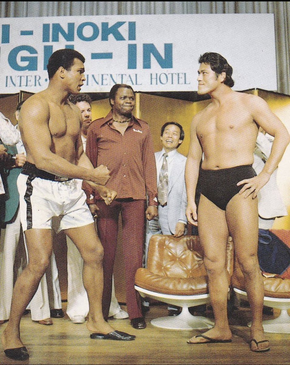 prideordie's tweet image. RIP Antonio Inoki 🕊
Antonio Inoki nous a quitté cette nuit à l'âge de 79 ans. Icone du catch, il fut notamment le fondateur de la NJPW (New Japan Pro-Wrestling) et d'une certaine manière du MMA par le biais de son combat contre Mohamed Ali. #AntonioInoki #Inoki #Légende