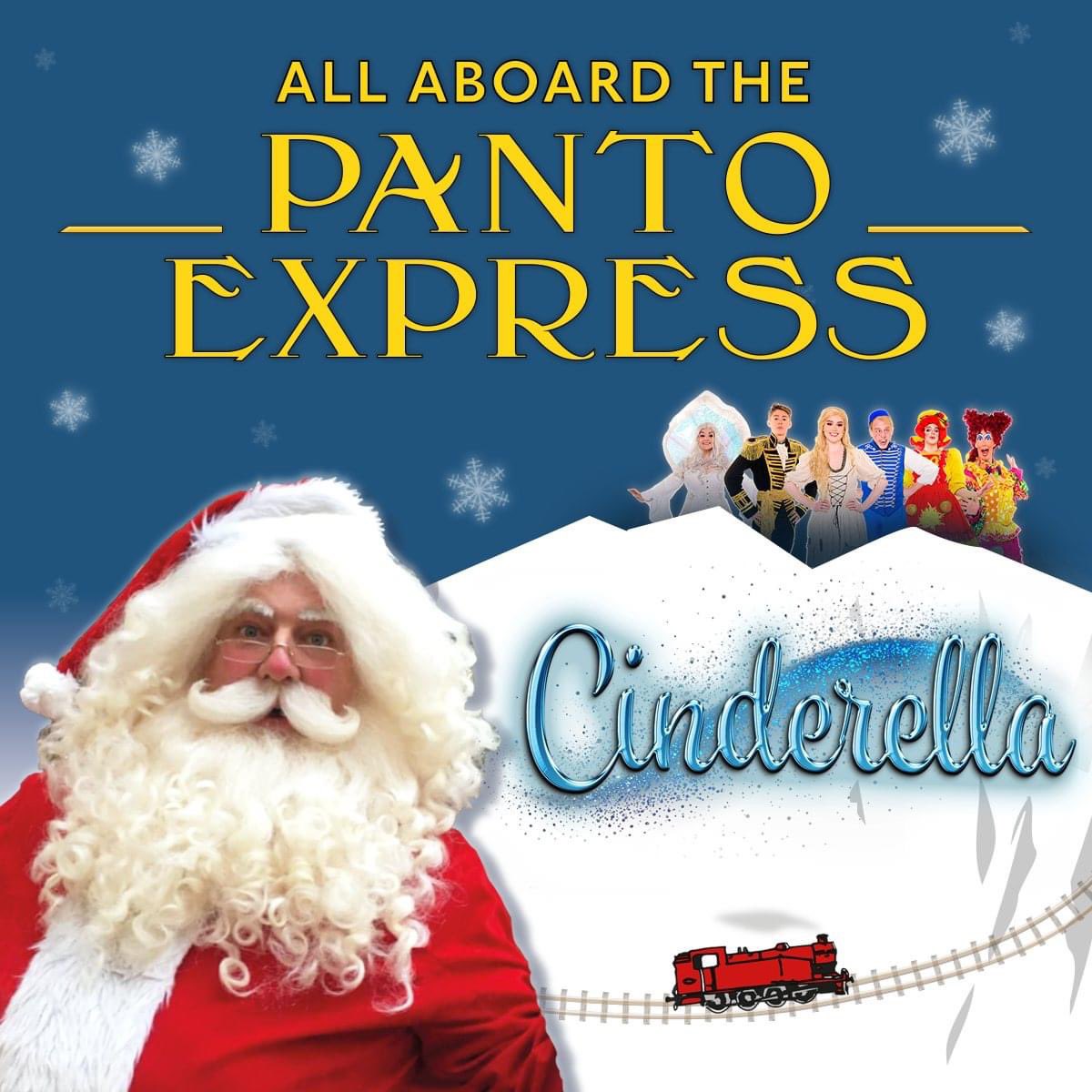 Tickets on sale on Monday! Take a vintage steam train ride on the Panto Express when Father Christmas visits you in your compartment, then come inside our visitor centre and watch our mini pantomime, Cinderella. bucksrailcentre.org #pantoexpress #fatherchristmas #santa