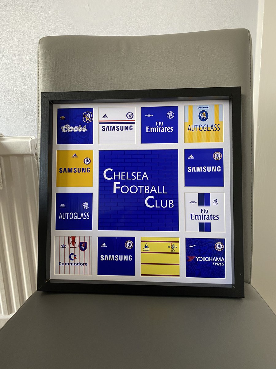 COMPETITION!

This Chelsea shirts frame is up for grabs for one lucky supporter

Follow and RT and I’ll pick a winner at random next Saturday (08/10/22)

Good luck! #CFC