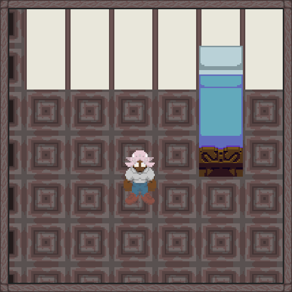 Sol__Tsuki's tweet photo. I'm gonna be showing some screenshoots of my indie demo, I just hope those blank eyes stop staring at me #screenshotsaturday  #indiedev #pixelart #madewithunity  #videogames https://t.co/skh9BmgMKK