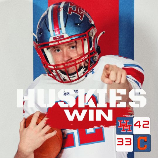 HHHuskiesFB's tweet photo. Husky Win!
🔴🔵🏈 https://t.co/ba8oBLd1Ny