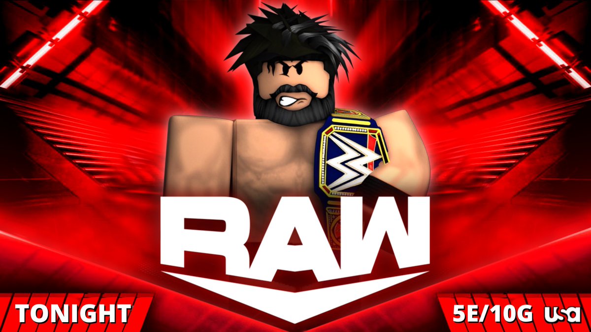 WWES4_ROBLOX's tweet photo. BREAKING: #IceyyMcIntyre will appear on #WWES3Raw to address The Usos' attack during WWE Live on the road to #S3ExtremeRules!

ALSO: Ref Cena issues a Open Challenge, Apolo Mysterio Will Appear Live, JP Lee will celebrate her Championship Win and more! https://t.co/Kp6AW4JdLJ