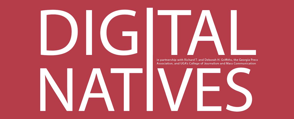 Applications are OPEN for our Digital Natives program — which connects digitally savvy <a href="/UGAGrady/">UGA Grady College</a> journalism students with news organizations to help reach digital goals. Both news organizations and students can apply here through Oct. 28: grady.uga.edu/digital-native…