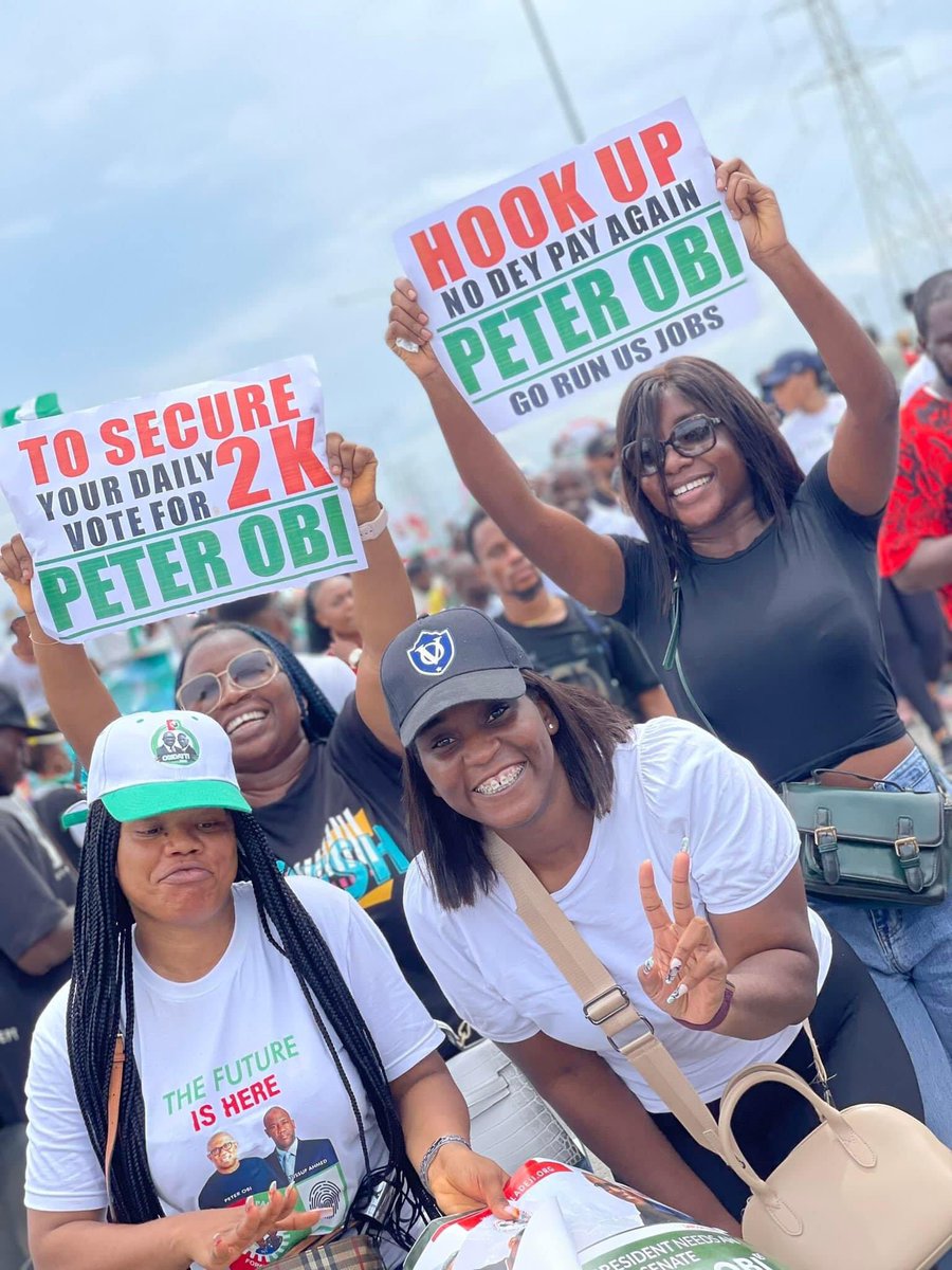 AIwithflorence's tweet photo. What a time to be alive 🥹
Oh God of creation, direct our noble cause 🇳🇬

#4MillionMarch4PeterObi 
#4MillionMarchForObiDatti 
#Lekkitollgate https://t.co/dQqZO9EmLu