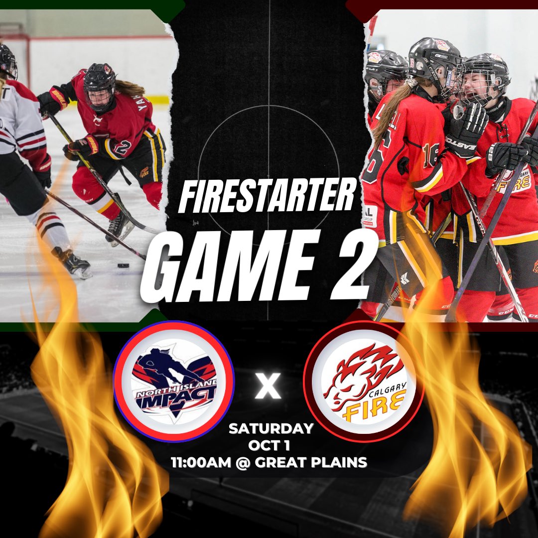 Ladies are back on the ice this morning taking on the <a href="/ncihockey/">North Central Impact</a>! Go #redsquad go! 🔥🙌🏻