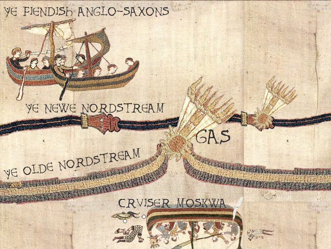 BREAKING: New evidence has emerged in support of Putin’s claims that “The Anglo-Saxons” were behind the Nord Stream pipeline blasts