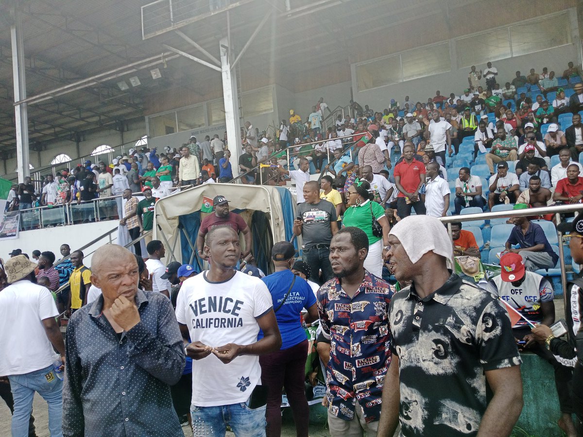 Eddyfresh911's tweet photo. Live at Warri city stadium
The love and support for Peter Obi is organic
#PeterObiForPresident https://t.co/l3XVykKeCr