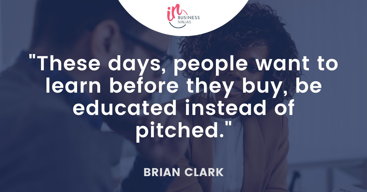 📱 And that is why having a strong social media presence with great content is essential!

Your prospective buyers and clients want to learn about your company before doing business with you. 😉

#InBusinessNinjas #BusinessSuccess #CompanyStrategy #QuoteOfTheDay