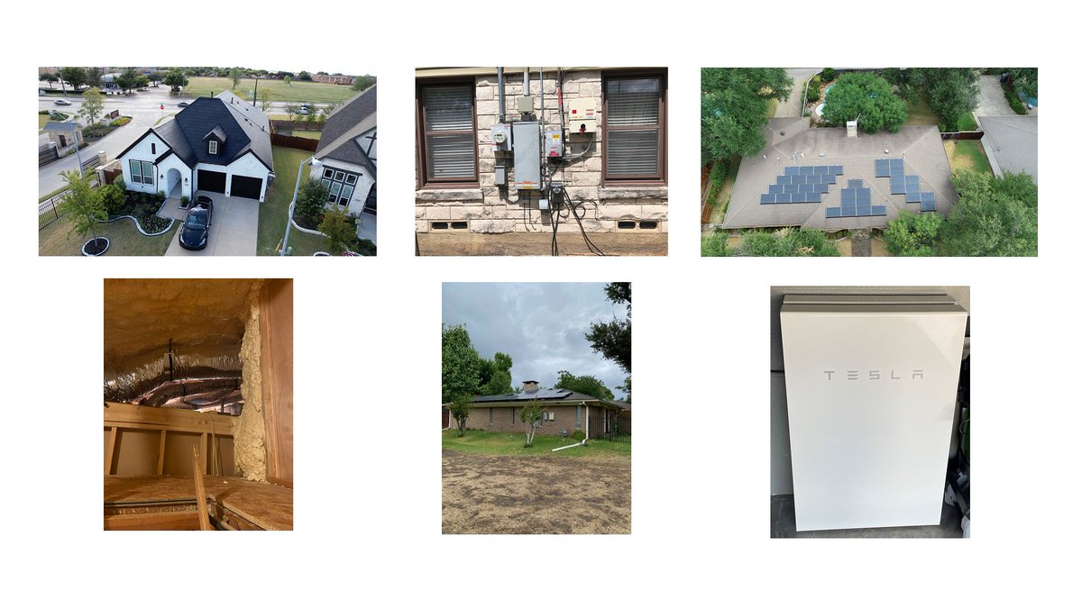 NTxREG's tweet photo. Reminder for the DFW Solar Tour 2022 Today Oct 1 from 8 am to 6 pm 

Six open house style sites for in-person visits with the homeowners themselves, not salespeople, at various times from 9 am to 6 pm from West Dallas to Frisco:
https://t.co/WzjWwJtnzz 

https://t.co/Pv44QKbdGm https://t.co/rgVczGeSCq