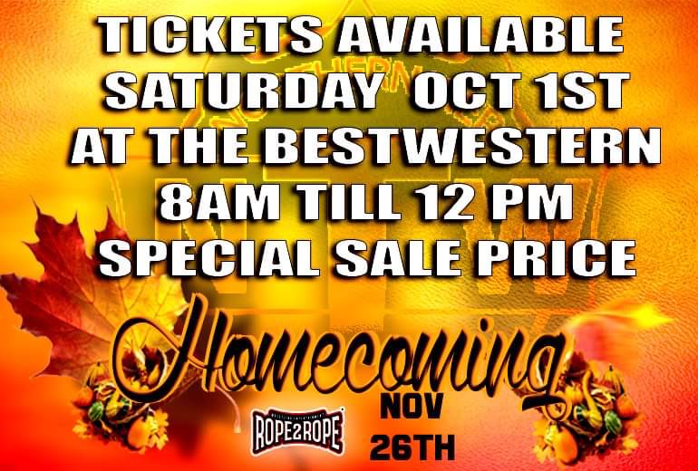 JefThomas1982's tweet photo. Tickets moving fast!!!! https://t.co/YOyaUUHsnh