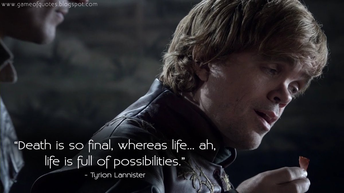 RubiRawr's tweet photo. @michiansiosa Te abrazo y te recuerdo que la única certeza que tenemos al nacer es la muerte. Te dejo este Tyrion del amor que me ayuda en mis días grises :) https://t.co/p3ROo1au8Y