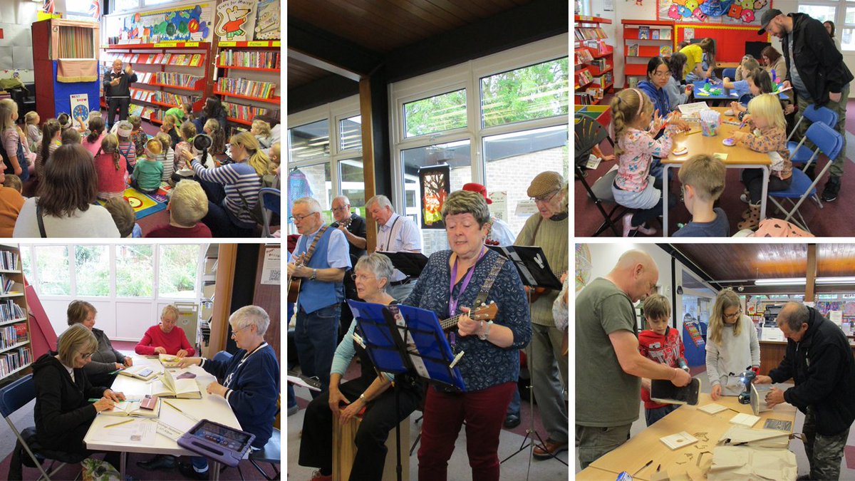 LancsLibraries's tweet photo. Thankyou to everyone who took part in our very first Fun Palace at #KingsfoldLibrary! We had a blast!
@FunPalaces #FunPalaces #GreenLibraries https://t.co/olUzXUmnmm