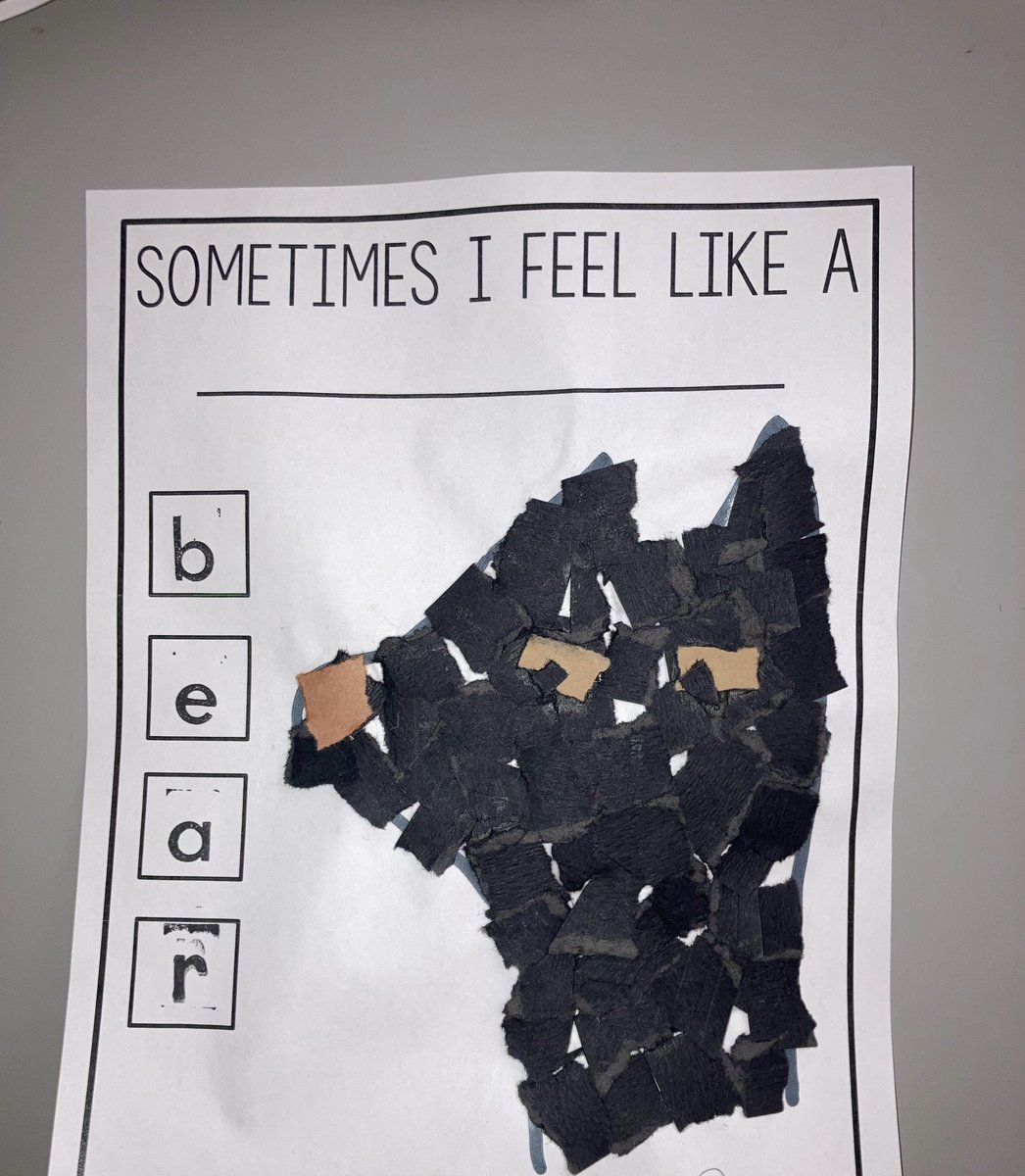 BPSHawksEES's tweet photo. Our students have been reading βSometimes I Feel Like a Foxβ, an introduction to the Anishinaabe tradition of totem animals. They represented the story by recreating the animals with ripped paper. #BPSHawksLearn #BPSHawksEES https://t.co/pOKpV2ag6X