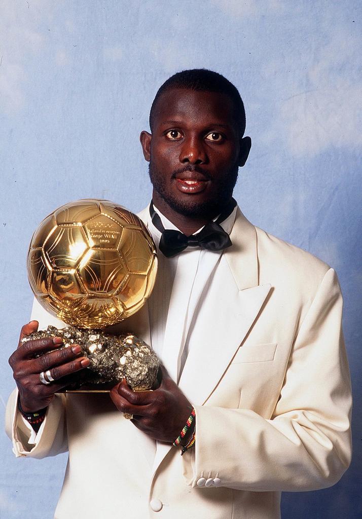 Happy birthday to George Weah, who turns 56 today.   The only African player to ever win the Ballon d Or.  