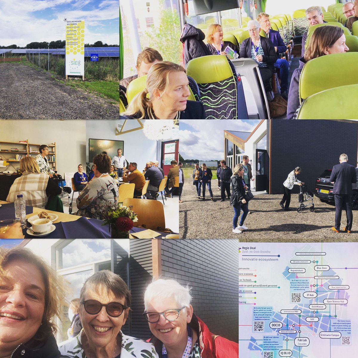 Regiotouren! Van Hoogeveen onderweg naar Hardenberg (Proeftuin de Norden) en Emmen (SIEC/Compose It), met onderweg aandacht voor intergenerationele armoede en IQ-boulevard. Met <a href="/jettaklijnsma/">Jetta Klijnsma</a> raad- en statenleden, <a href="/MinBZK/">Ministerie van BZK</a>, enthousiaste partners <a href="/RegioDealZOD/">Regio Deal Zuid- en Oost-Drenthe</a> #samendenkensamendoen