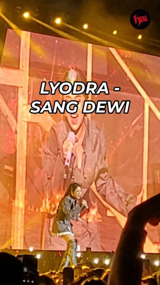 HaiMagazine's tweet photo. Pertama kali nonton @lyodraofficial dan membuktikan sendiri nada tingginya 👍😭🔥
#lyodraofficial #lyodra #hai45piration https://t.co/wDhgBrRHob https://t.co/BwfzdGH14U
