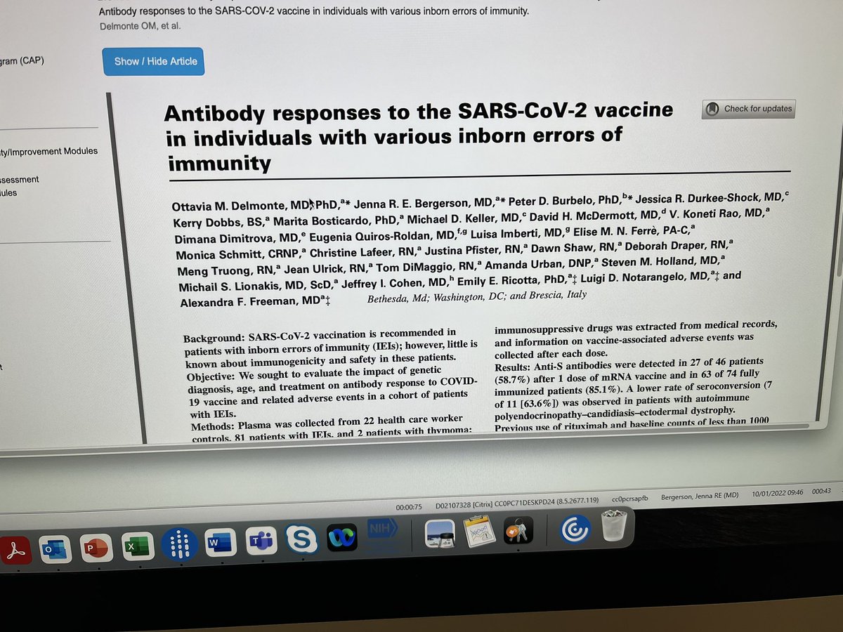 docjreb's tweet photo. A fun surprise while doing some rainy day ABAI CME questions @DelmonteOttavia @ldnotar @LionakisLab @AlexFFreeman @Iplaywithgerms https://t.co/FeneDsnvY6