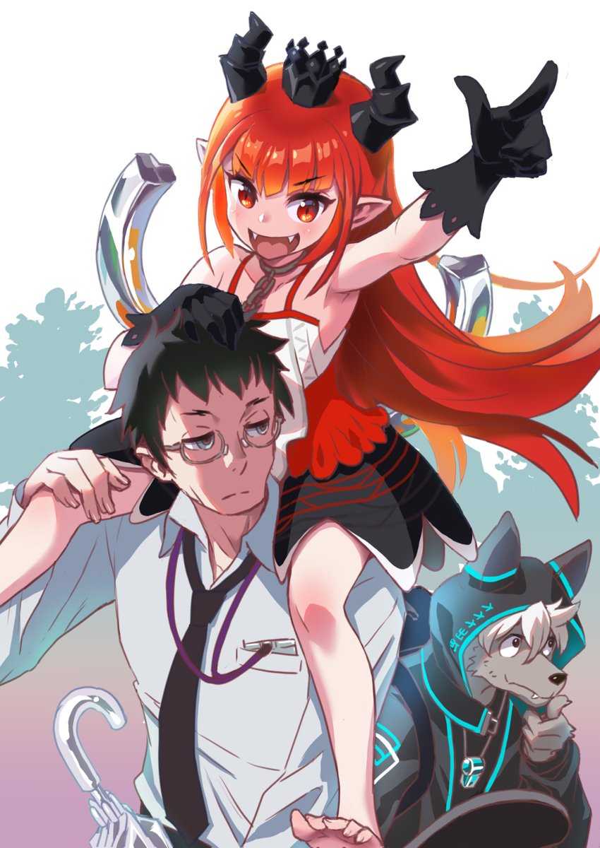 便乗再掲~
#眼鏡の日 #ケムリクサ #irodori