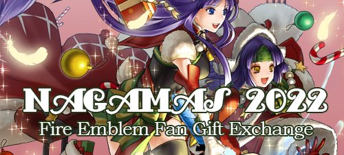 FE_Nagamas's tweet photo. Nagamas is a Fire Emblem exchange for everyone who wants to share fic &amp; art with other fans of the series.

Signups are live and available until October 30th!

Application: https://t.co/KNaM0YZdJ0 https://t.co/OAlx0HEXpg