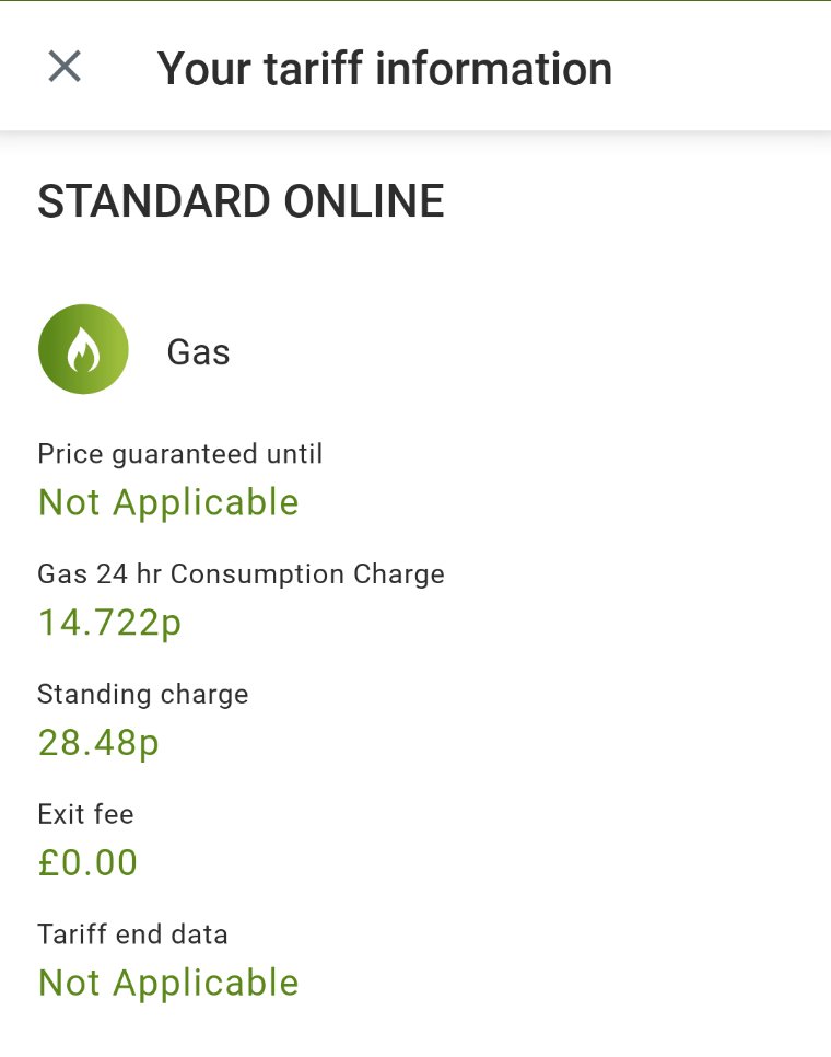 HopeafterPP's tweet photo. Really, really hoping this is a system error that @SP_EnergyPeople #ScottishPower is showing the old 1st October unit rates and not the new #EnergyPriceGuarantee rates. Being on a Standard Variable Tariff for the first time in my adult life is horribly scary! https://t.co/gSwMsVNURz
