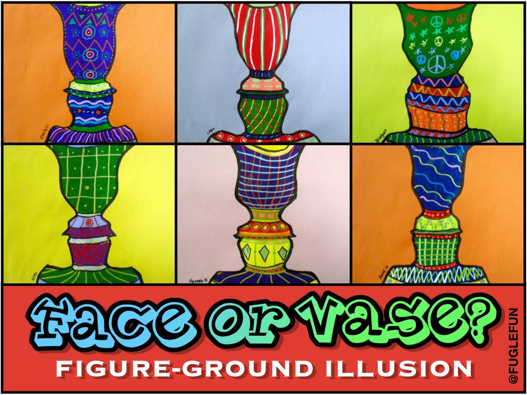 TriciaFuglestad's tweet photo. Face or Vase Optical Illusion
3rd grade
🎨 https://t.co/ISQs39csHY
#artsed #opticalillusion #figureground #profile https://t.co/w6jP1iyxnA