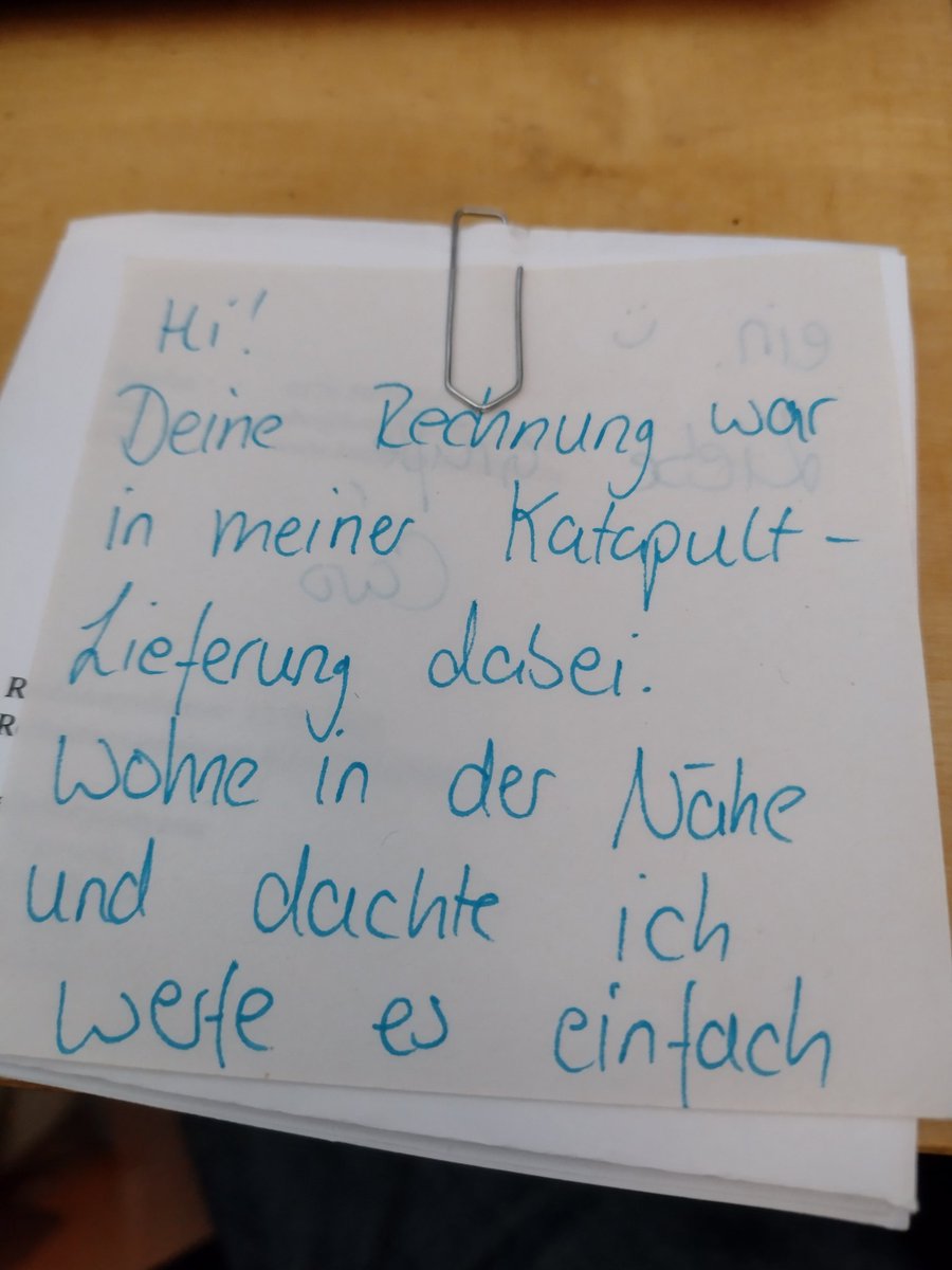 Hey @Katapultmagazin,
was habt ihr denn für coole Abonnent*innen ^^
Und vielleicht Mal nachschauen, ob es beim Rechnung packen noch Raum für Optimierung gibt, ansonsten alles top :)