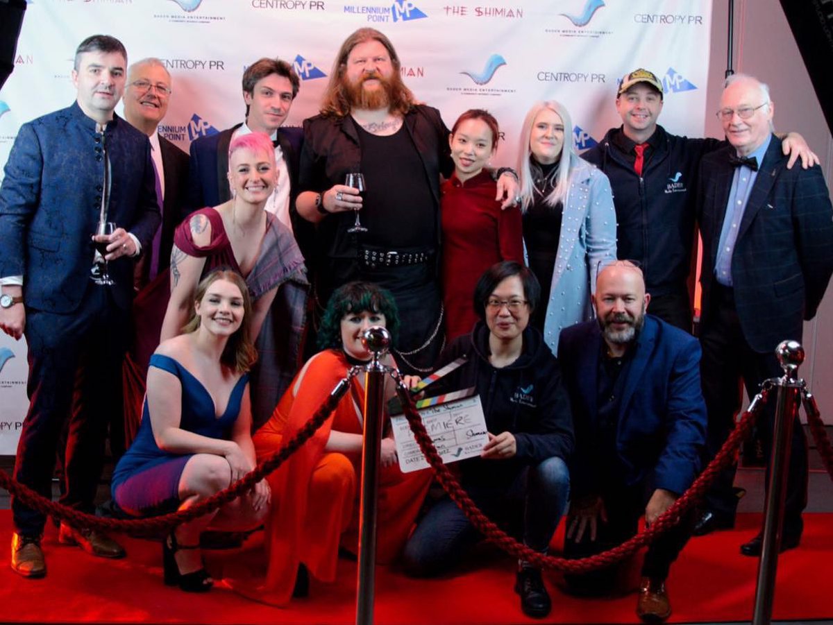 What a great night! I’d just like to thank everyone from the bottom of my heart for their support on this project. It was great to have this evening with family, friends (old and new) and the wonderful, talented cast and crew. It’s been emotional! ❤️ @TheShimianMovie