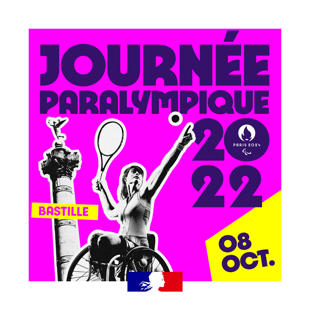 Solidarite_gouv's tweet photo. 📅 #Journéeparalympique | J-7 avant l'évènement organisé par @Paris2024 sur la place de la Bastille !Au programme : rencontres avec des athlètes paralympiques, démonstrations et initiations aux disciplines paralympiques 🏀🥊🏓🥅 ➡️ https://t.co/bKZM25gDzQ https://t.co/lPp9f11Dru
