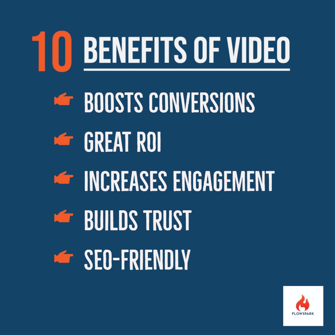 flowsparkmedia's tweet photo. Not making videos yet? Get crackin'...they can have a lot of benefits for you and your organization. We can help. 

#video #sales #content #biotech #technology #tech #videoproduction #nyc https://t.co/yofqOPfZkh