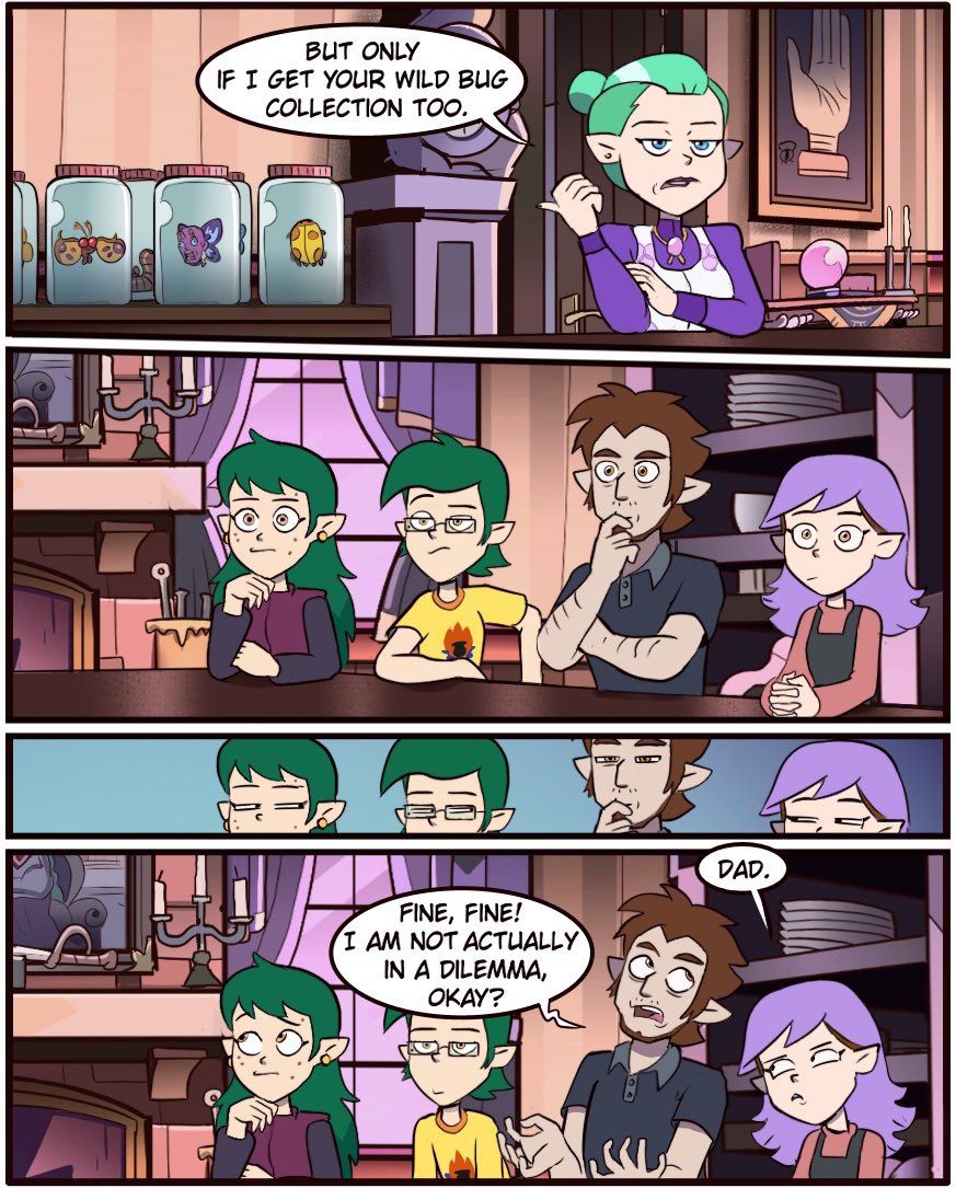 MoringmarkMark's tweet image. Divorce #TheOwlHouse #toh