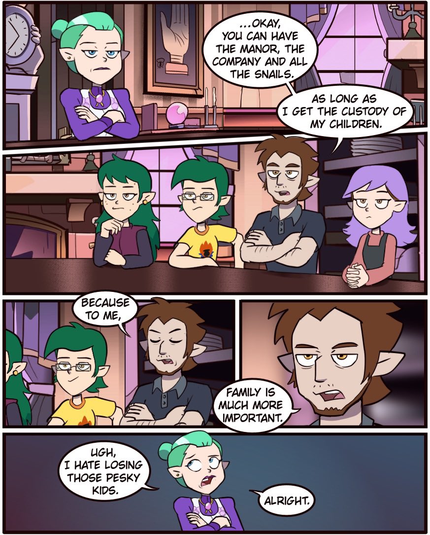 MoringmarkMark's tweet image. Divorce #TheOwlHouse #toh