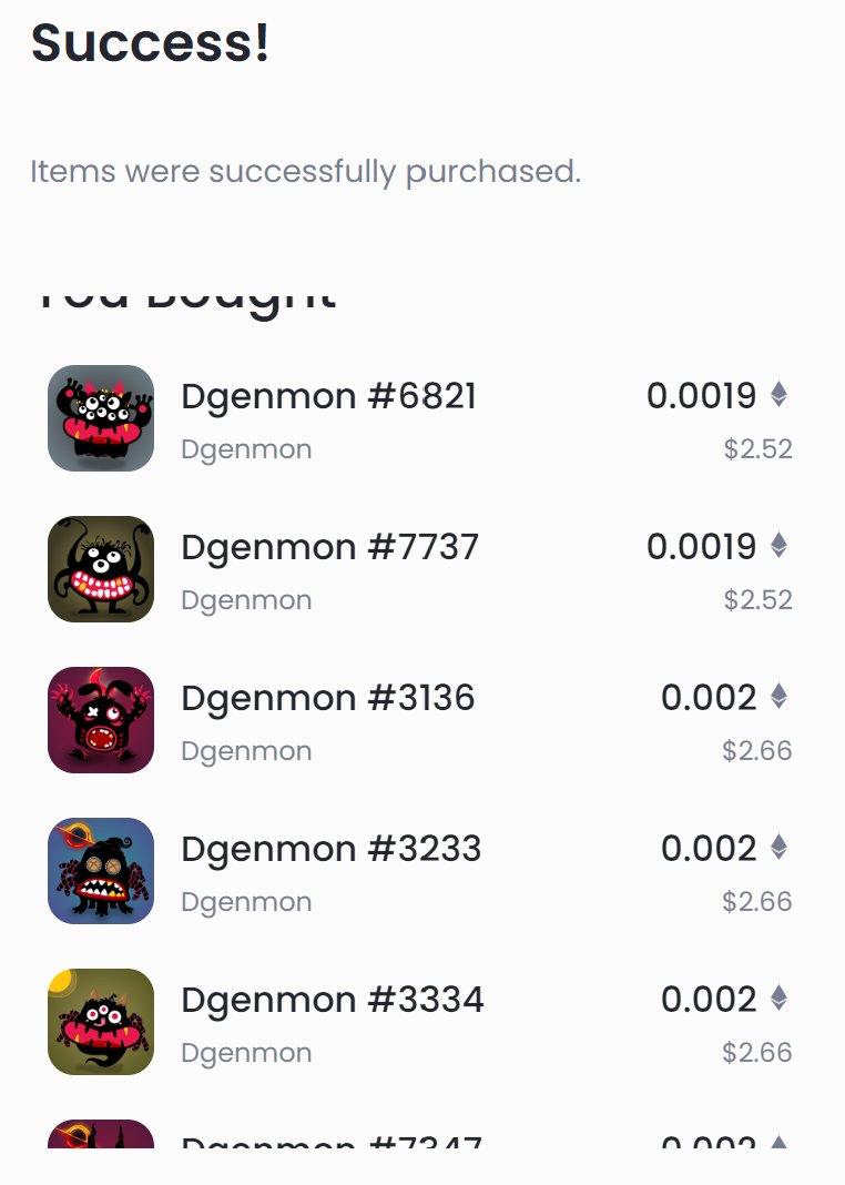 swept a whole bunch of <a href="/DgenMon/">DGENMON EVO</a> .... coz my spidey sense tells me sumtin is coming🤫