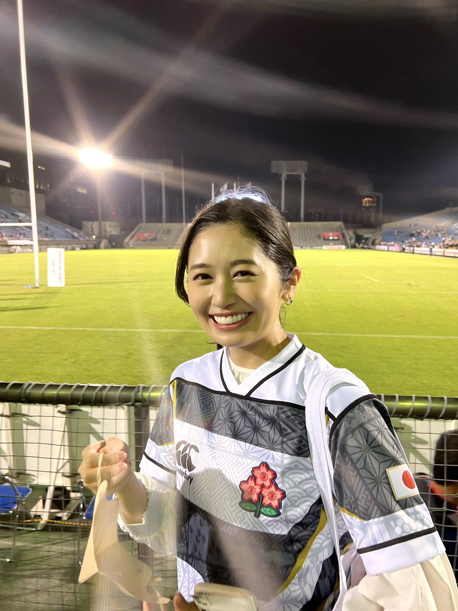 JAPAN XV vs オーストラリアA代表の試合へ❤️‍🔥 仕事から途中参加