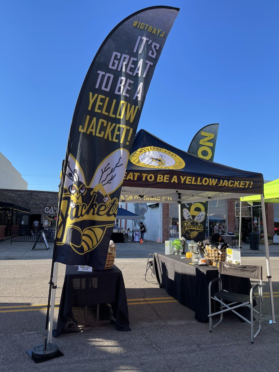 We are here and ready to raffle! Come see us at the Denison Fall Fest!