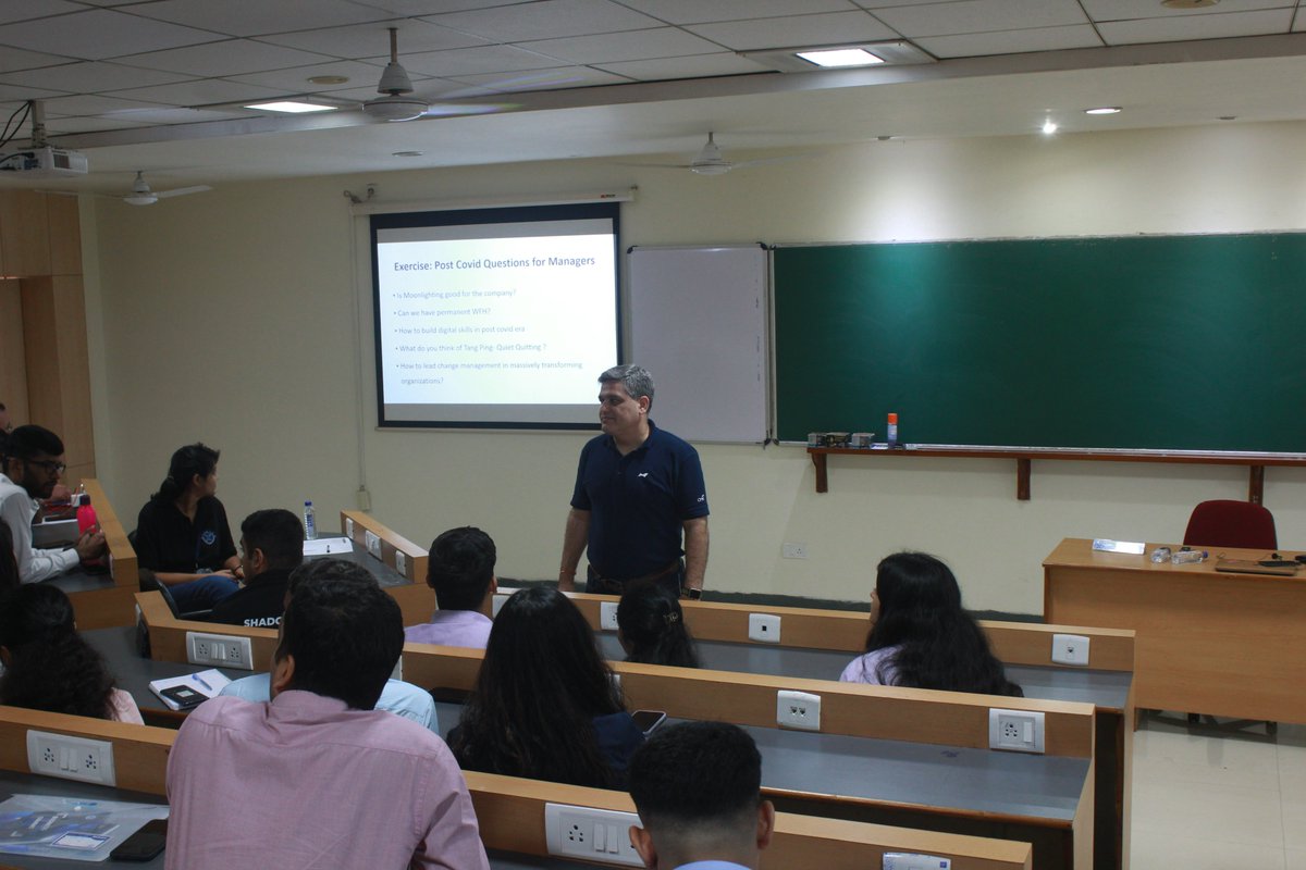 ximb_official's tweet photo. XIM, Bhubaneswar hosted Mr. Rohit Kilam, who shared his valuable experience and knowledge on "India Digital and Startups." The session was filled with enriching insights on the startup sector and how India is thriving in the fintech space.
#XIM #BES2022 #35YearsOfXIM https://t.co/xtrAUTe7mS
