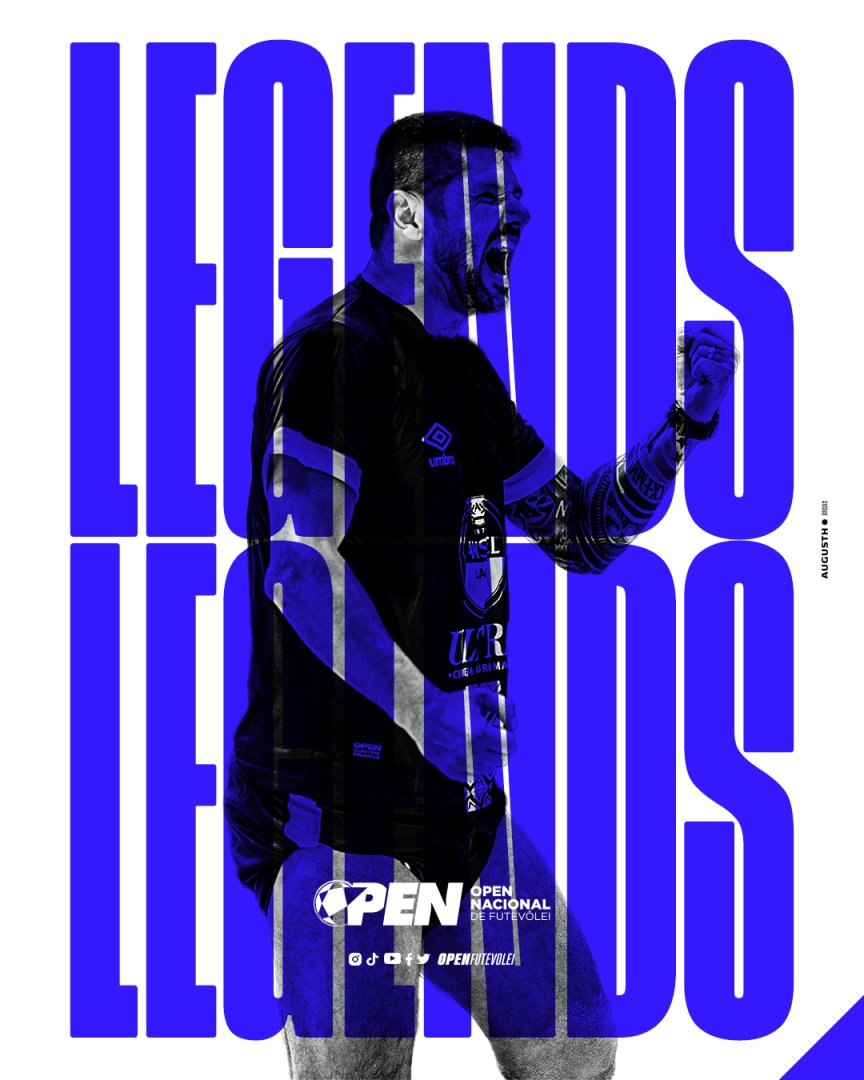 openfutevolei's tweet photo. ELES ESTÃO CONFIRMADOS! A categoria Legends estará presente na 4ª etapa do Open Nacional.
Mas conta pra gente, qual legend não pode faltar? 🏆

🎫 Acesse agora mesmo o site https://t.co/KtfRo9lf8D

28 a 30 de Outubro 2022
@riplaygranjaviana 
São Paulo — Brasil https://t.co/n9XoFlSij3