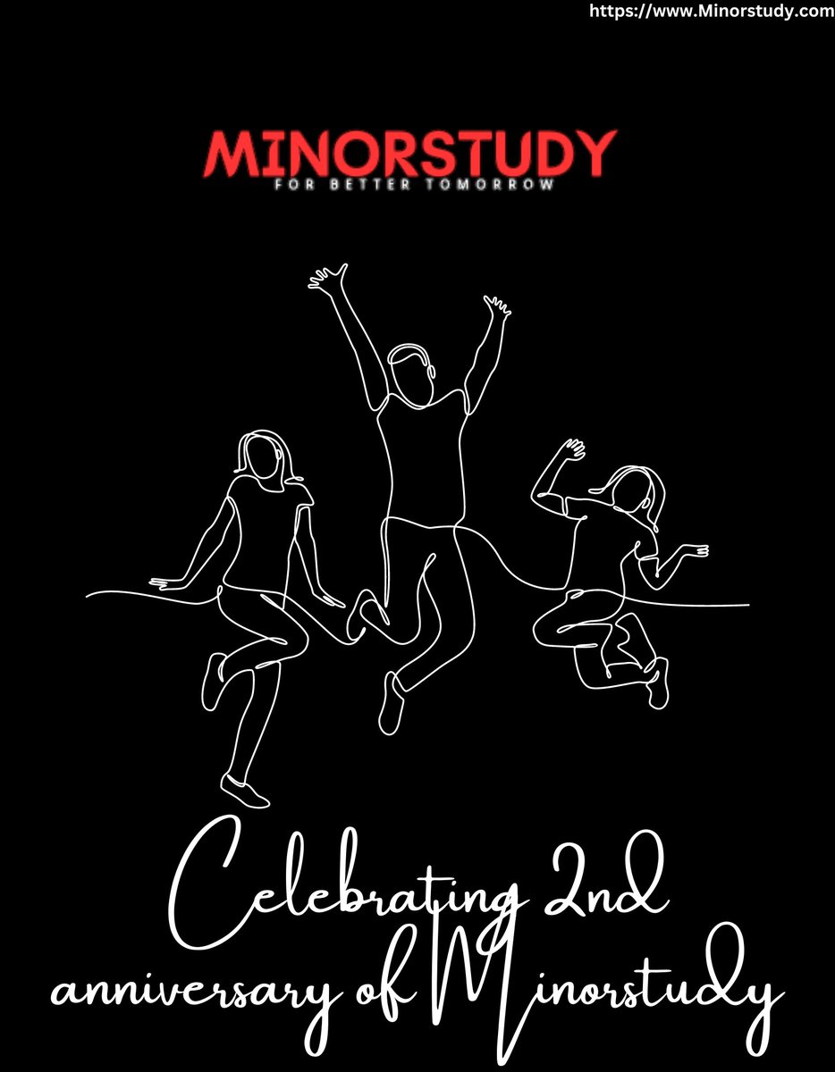 minorstudy's tweet photo. Celebrating 2nd anniversary of Minorstudy. And Live life with a festive spirit mood and join the celebration with no regrets.
https://t.co/Q8MNTCEN6n
#Minorstudy #Founder #CEO #Minorstudythoughts #ATrulyGlobal
#poetry #thoughts #startup #brand
#WorldSuicidePreventionDay https://t.co/44F4Tyny1l