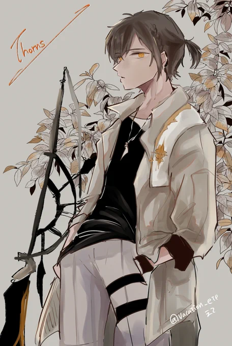 ソーンズThorns #アークナイツ版深夜の真剣お絵かき60分一本勝負 